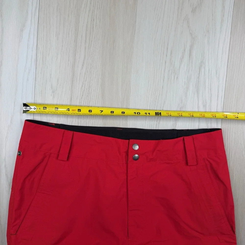 Armada Outerwear Ski Pants Red GoreTex Recco Snowboard Vented Men's Size L Large